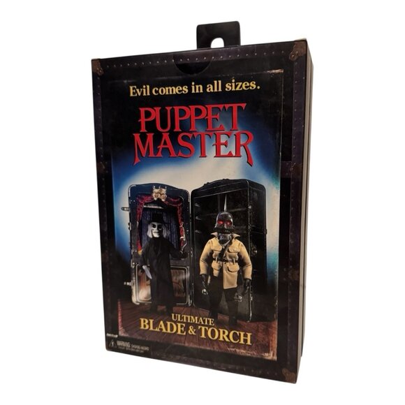 NECA Puppet Master Ultimate Blade & Torch Action Figure Set - Picture 1 of 8